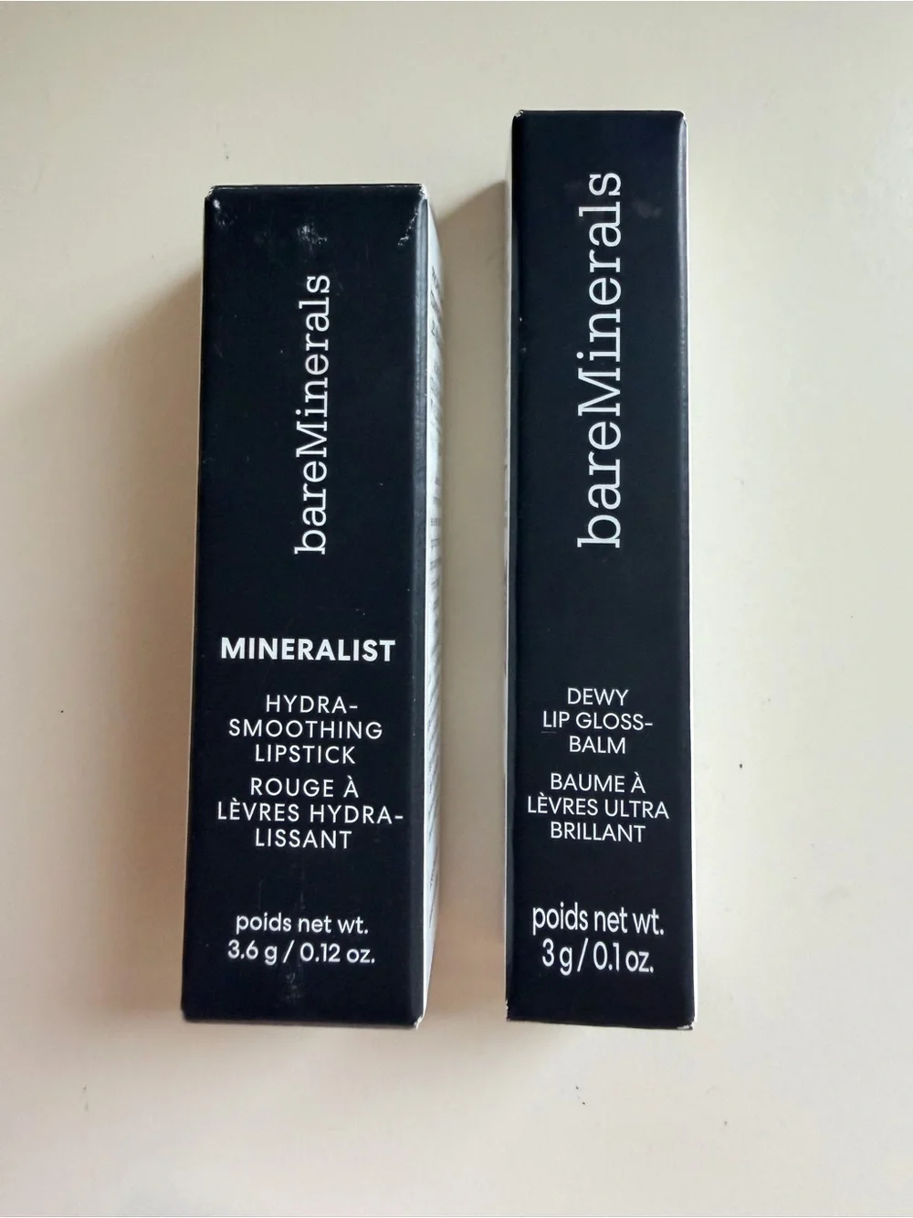 bareMinerals Lipstick and lip balm bundle